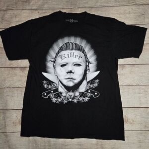 Halloween Michael Myers Killer Horror Graphic Tee Shirt